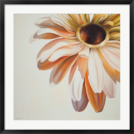 Framed Warm Flower Print