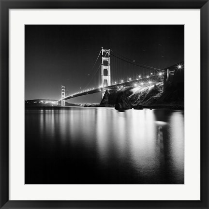 Framed Golden Gate Study Print