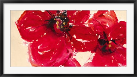 Framed Exotic Reds Print