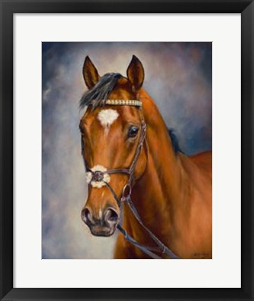 Framed Frankel Print