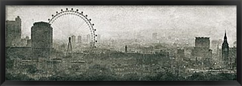 Framed London Landmarks Print