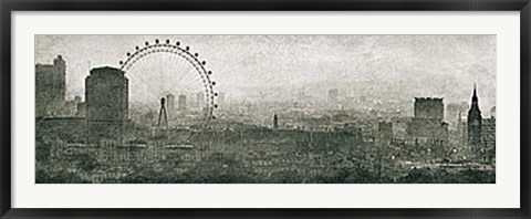 Framed London Landmarks Print