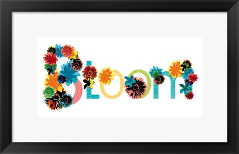 Framed In Bloom I Print