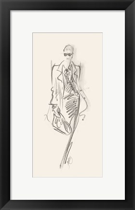 Framed Executive Women V Print