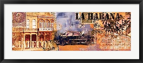 Framed La Habana Print