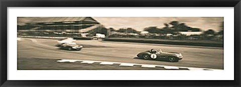 Framed Aston Martin DB3 Print