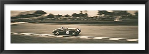 Framed Jaguar XK 120 Print