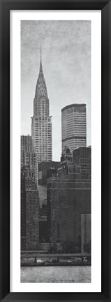 Framed City Towers Print