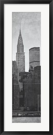 Framed City Towers Print