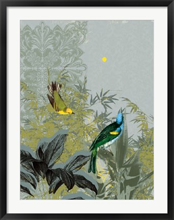 Framed Birdsong at Dawn Print