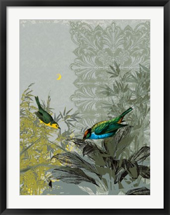 Framed Birdsong at Dusk Print