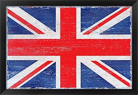 Framed Union Jack Print