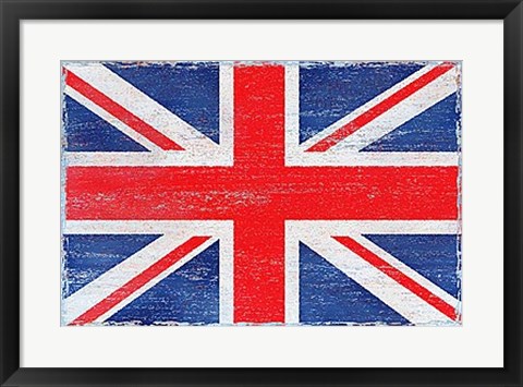 Framed Union Jack Print