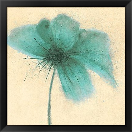 Framed Floral Burst III Print