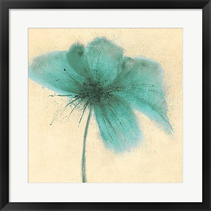 Framed Floral Burst III Print