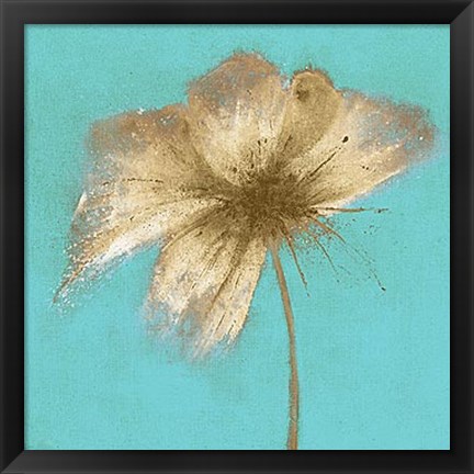 Framed Floral Burst IV Print