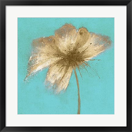 Framed Floral Burst IV Print