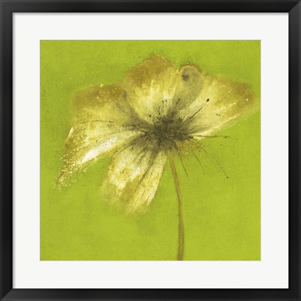 Framed Floral Burst VI Print