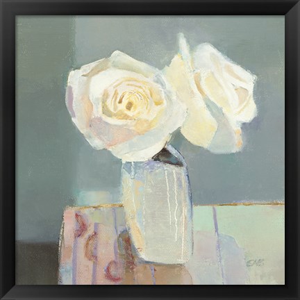 Framed Weekend Roses II Print