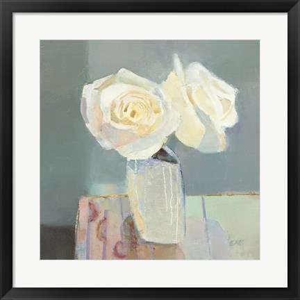 Framed Weekend Roses II Print