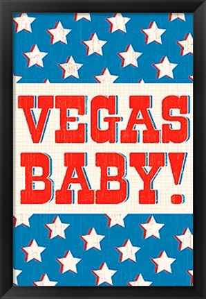 Framed Vegas Baby Print