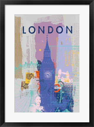 Framed Cities II Print