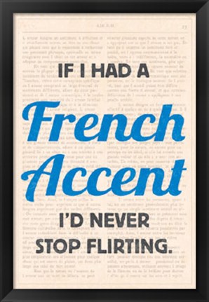 Framed Accents II Print