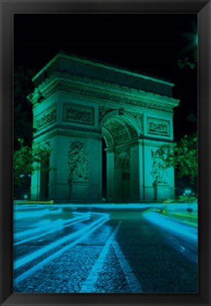 Framed Paris by Night II Print