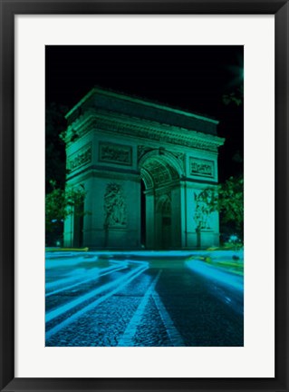 Framed Paris by Night II Print