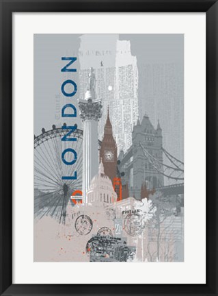 Framed Travel Mono II Print