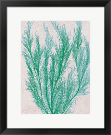 Framed Emerald Sea IV Print