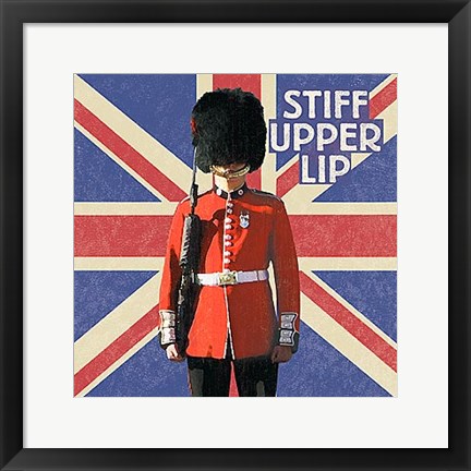 Framed Plucky Brits IV Print