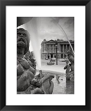 Framed Paris I Print