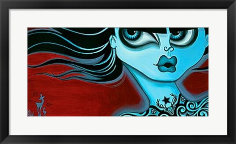 Framed Satin Doll Print