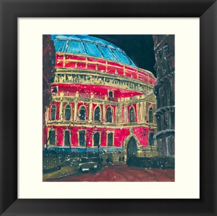 Framed Late Night Performance, Royal Albert Hall, London Print