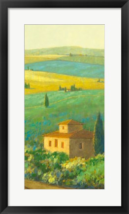 Framed Tuscan Landscape II Print