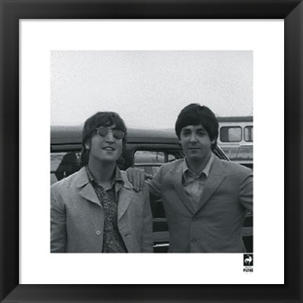 Framed Beatles II Print