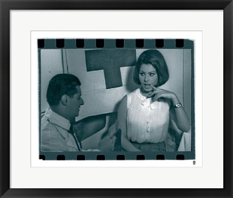 Framed Sophia Loren V Print