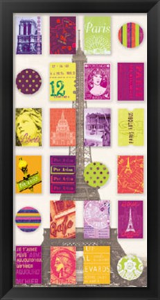 Framed Paris Break Print