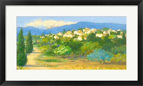 Framed Into the Hills II Print