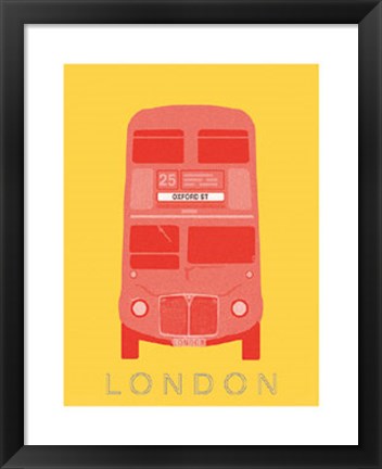 Framed London Transport II Print