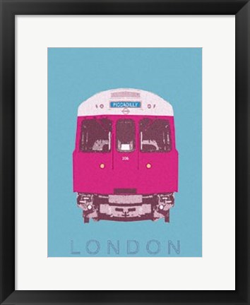 Framed London Transport III Print