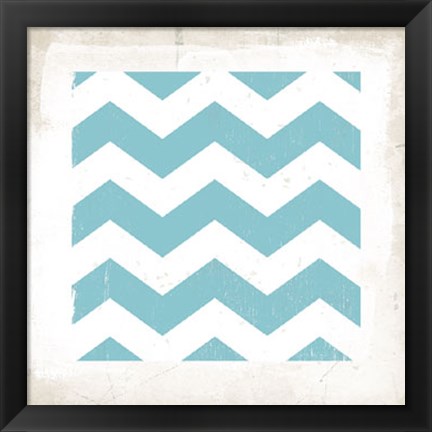 Framed Chevron IV Print