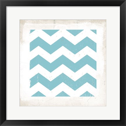 Framed Chevron IV Print