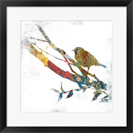 Framed Dawn Chorus II Print