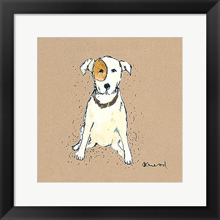 Framed Doggy Tales II Print