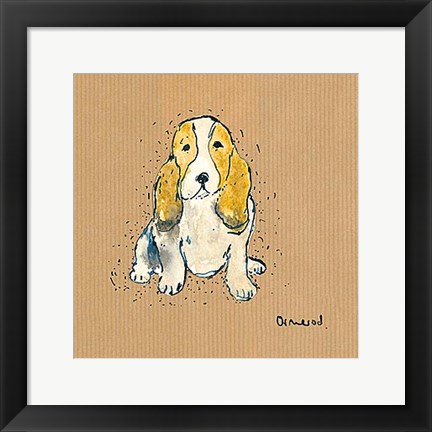 Framed Doggy Tales IV Print