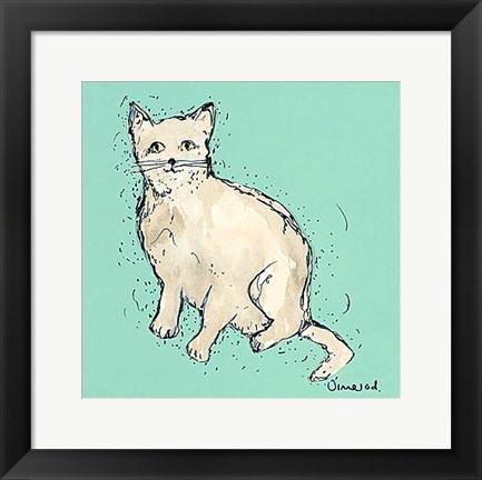 Framed Kitty Tales II Print