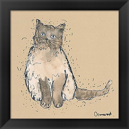 Framed Kitty Tales IV Print