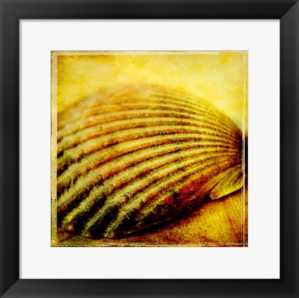 Framed At the Seashore I Print